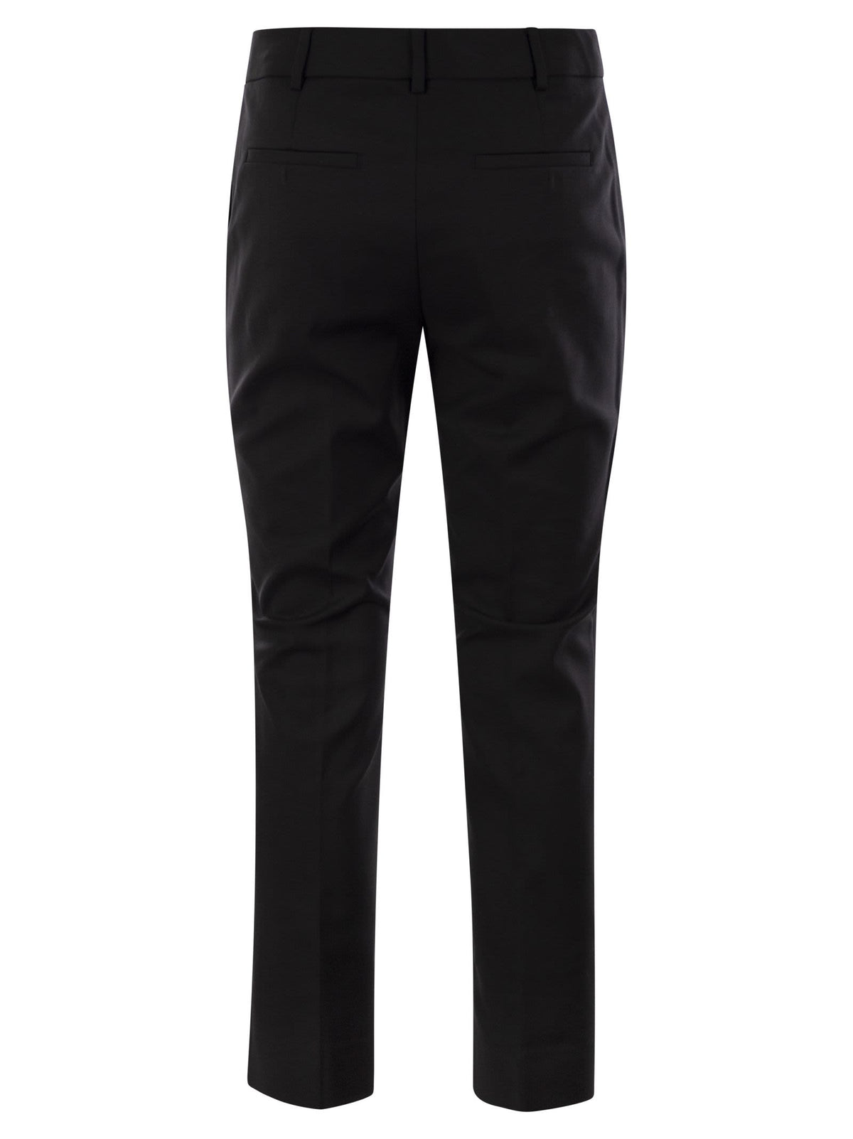 Sportmax SportMax Asiago Cotton Mini Flareズボン - Image 3