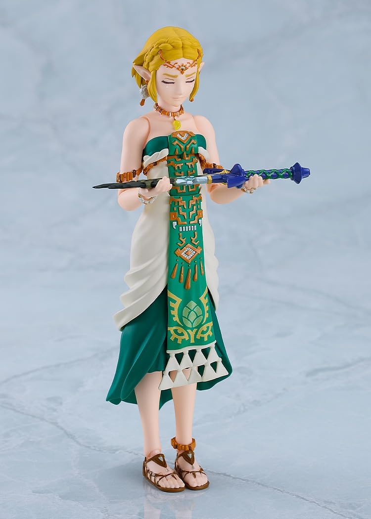 figma The Legend of Zelda Tears of the Kingdom Zelda Tears of the Kingdom Ver. Non-scale, Plastic, Pre-painted Action Figure