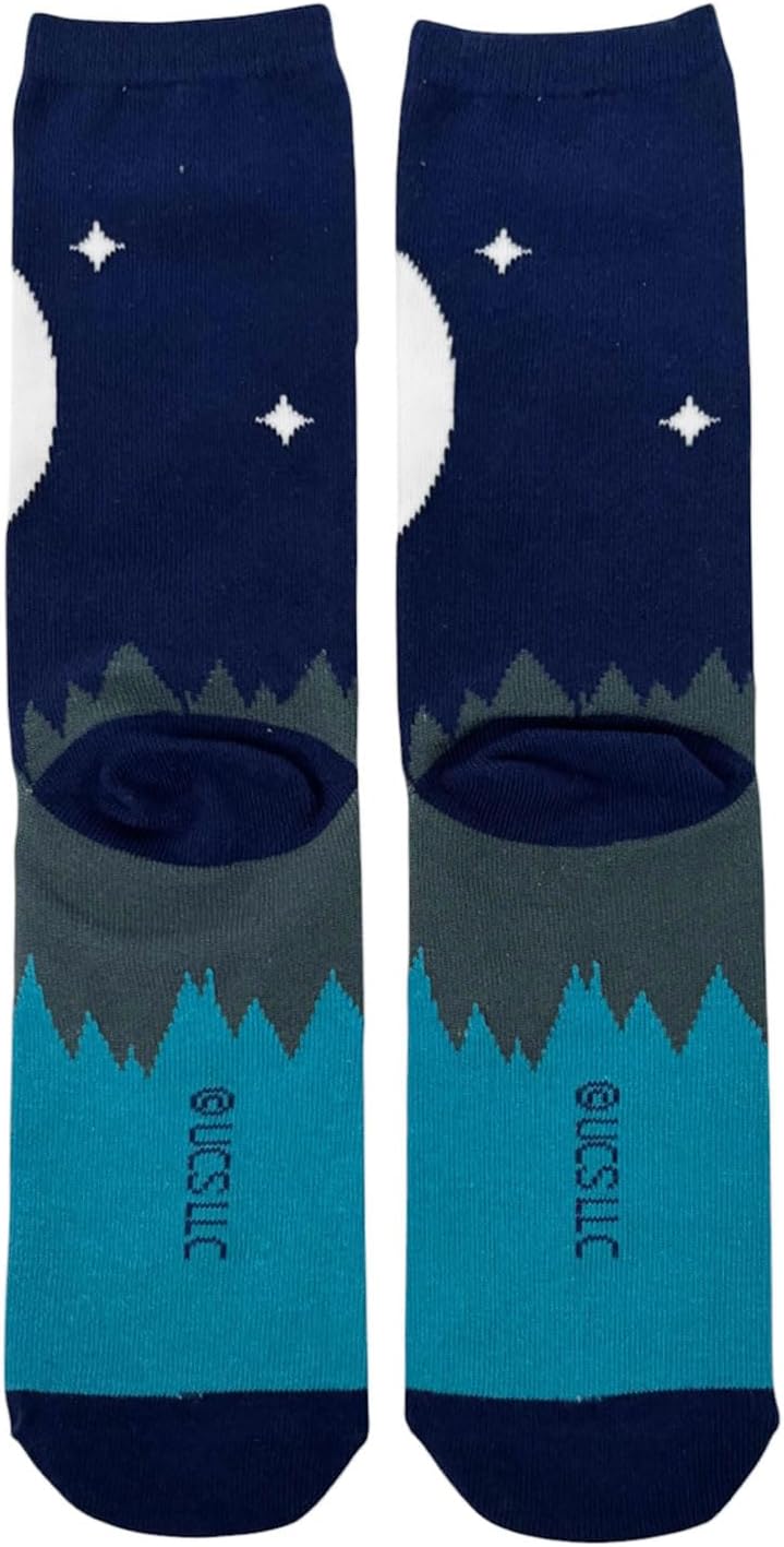 Small Planet E.T. High Socks Night Sky