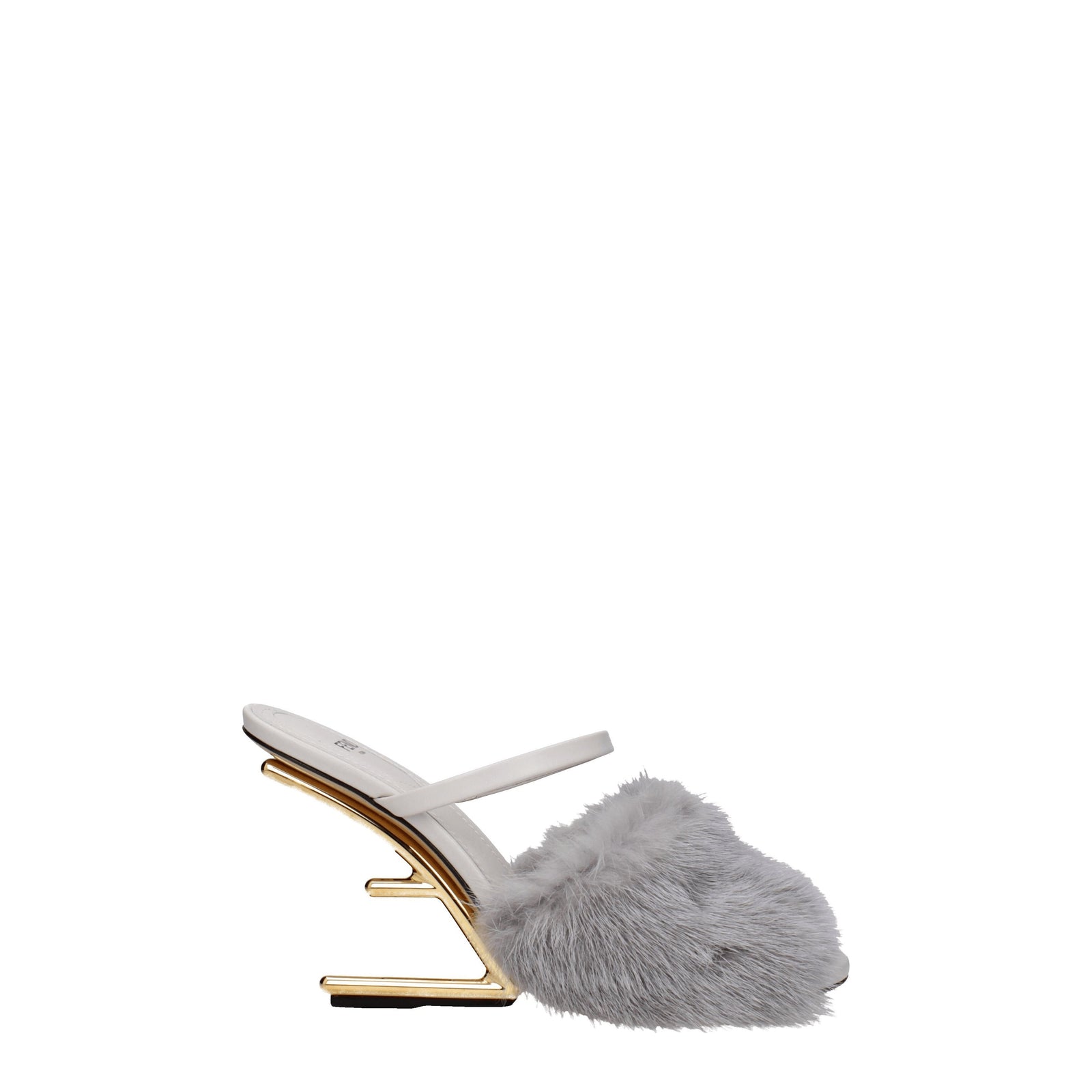 Fendi フェンディサンダルファースト女性ミンクグレー/ライトグレー - Image 3