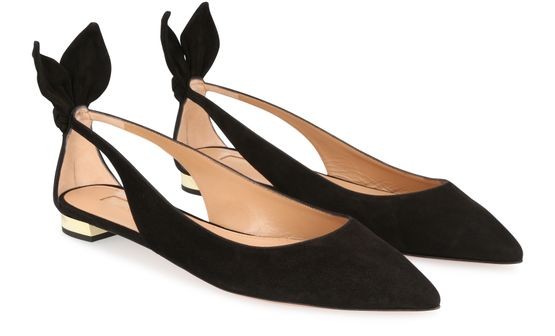 AQUAZZURA Bow Tie バレエシューズ - Image 3