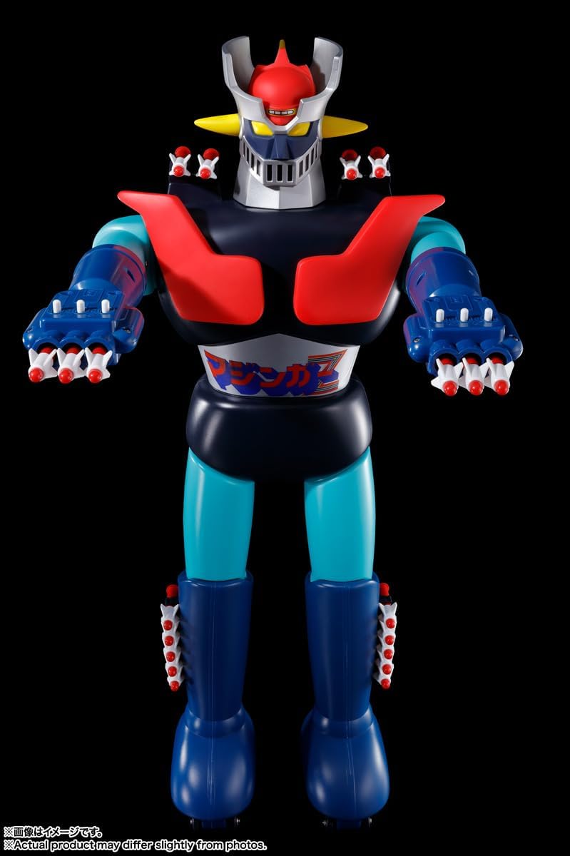 Jumbo Machinder Invincible King Jumbo Machinder Mazinger Z, Approx. 23.6 inches (600 mm), PVC & ABS & PP Pre-Painted Action Figure