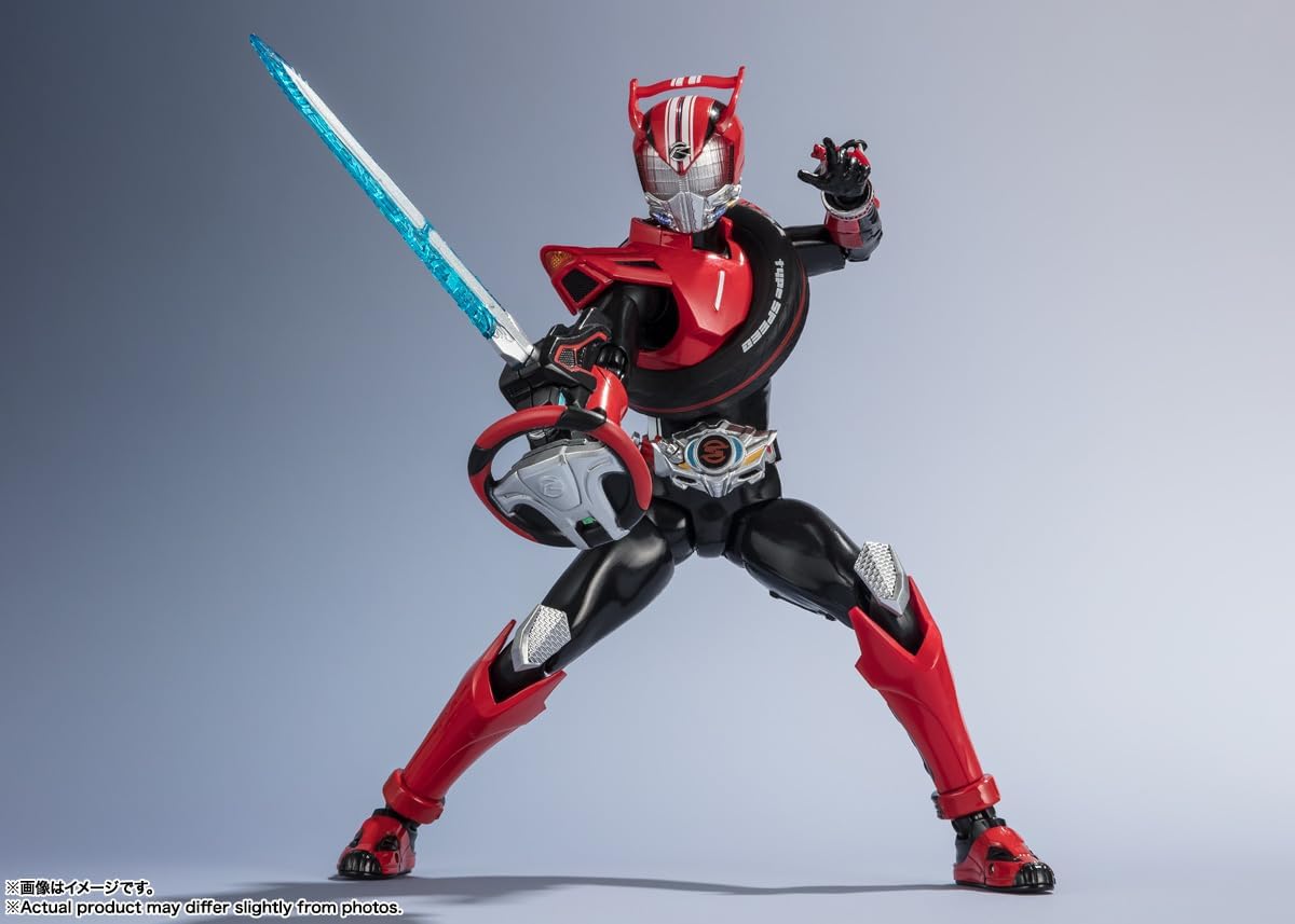 TAMASHII NATIONS S.H. Figuarts Kamen Rider Drive Type Speed Heisei Generations Edition, Approx. 5.7 inches (145 mm), PVC & ABS, Painted Articulated Action Figure