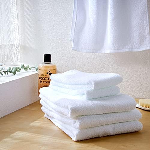 Senshu Towel, Pure White, Bath Set, 5 Bath Towels, Made in Japan, Senshu Towel (Approx. 23.6 x 47.2 inches (60 x 120 cm), 5 Pieces, White