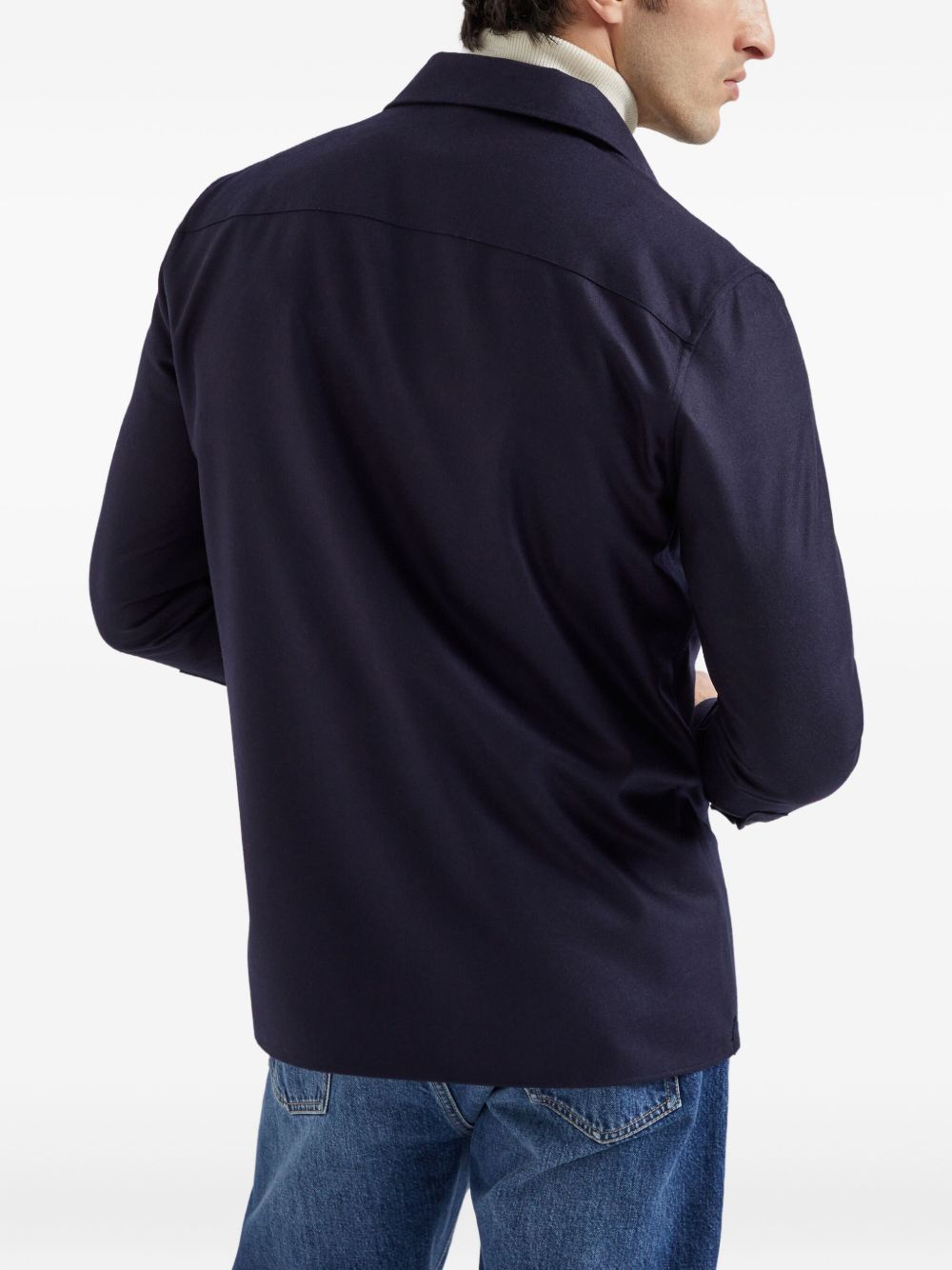 Brunello Brunello Cucinelliウールシャツ - Image 3