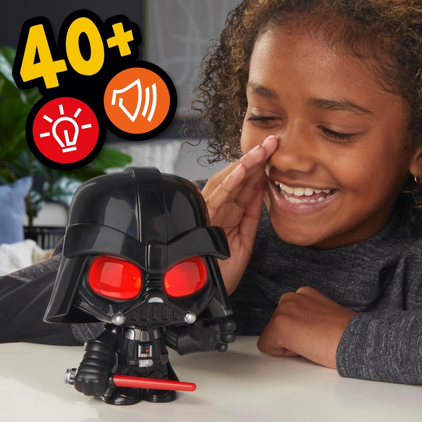 Hasbro Star Wars Star War Force & Telling Vader Electric Fortune Telling Darth Vader 40+ Reaction for 4+ Years Old English Toy G0027 Authentic