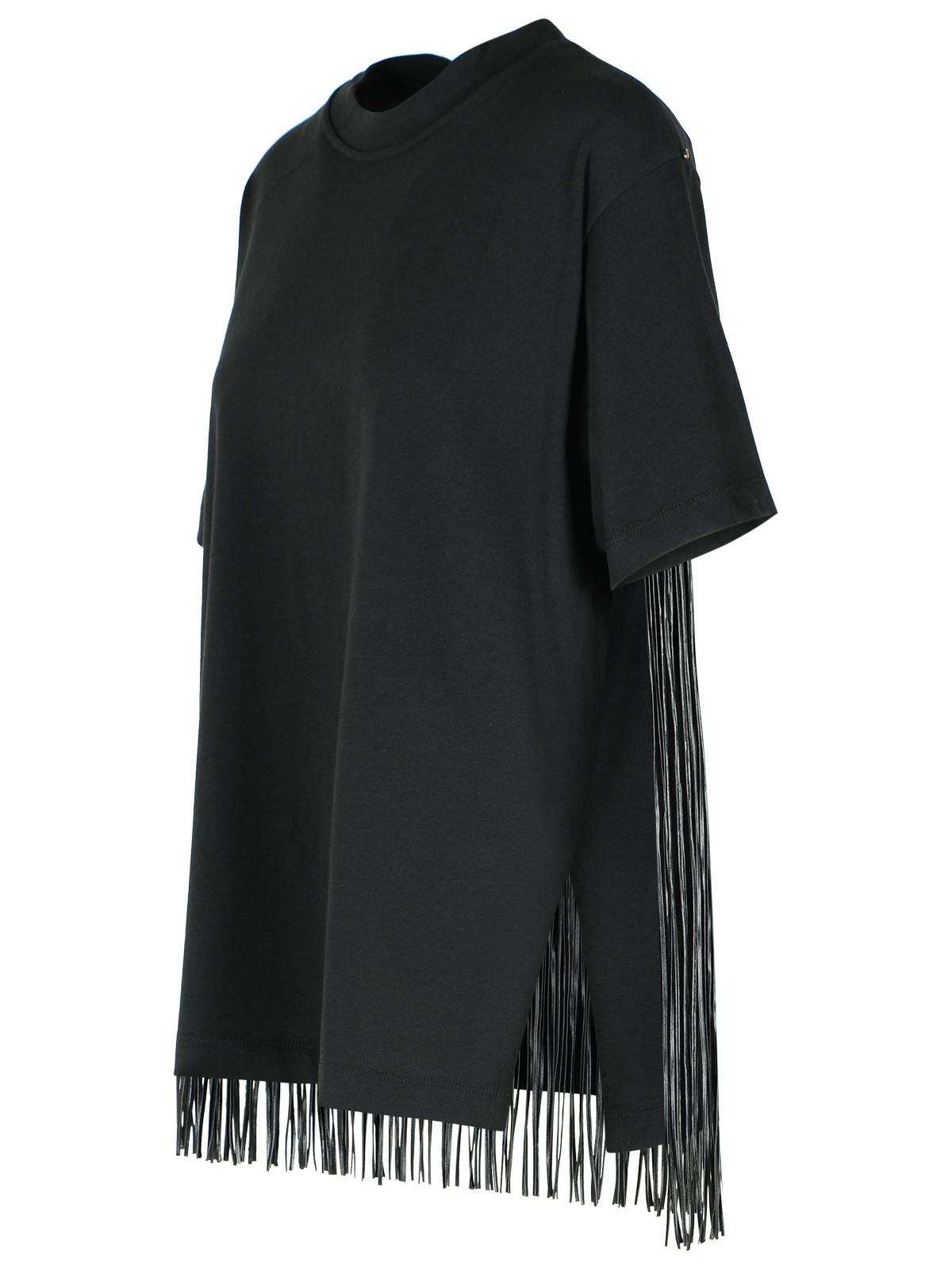 Sportmax SportMax 'Teatino' Black Cotton Tシャツ - Image 3