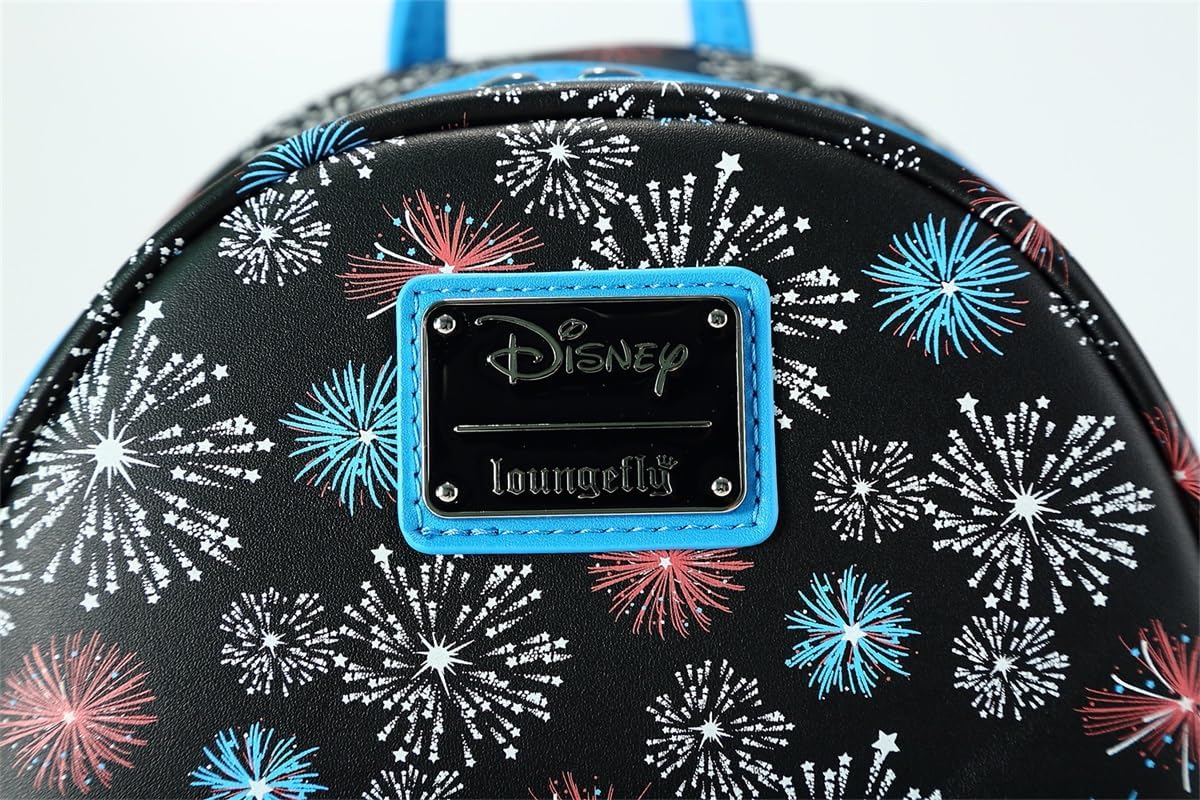 Loungefly Disney Mickey Mouse Fireworks Summertime Picnic Mini Mochila Exclusiva
