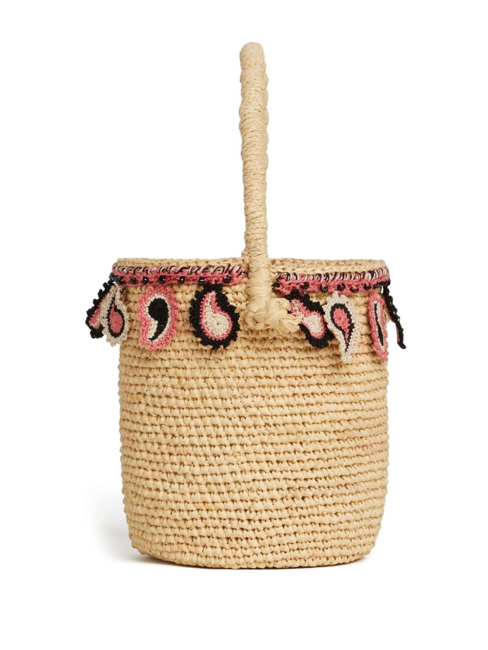 Alanui Paisley Raffia Bucketバッグ - Image 3