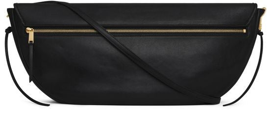 CELINE Halfmoon soft Triomphe bag in supple shiny lambskin - Image 3