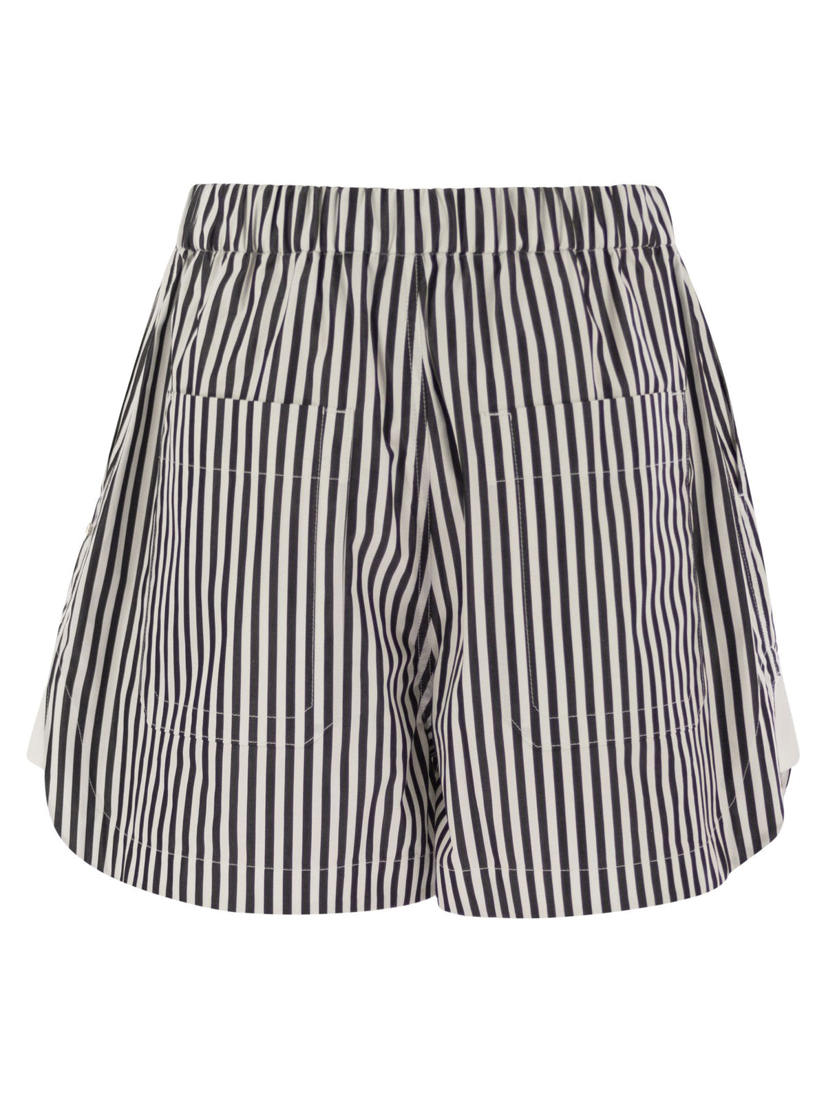 Sportmax SportMax Muscari Cotton Sports Shorts - Image 3