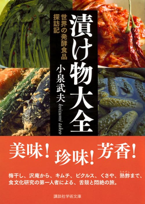 漬け物大全 世界の発酵食品探訪記 (講談社学術文庫 2462)