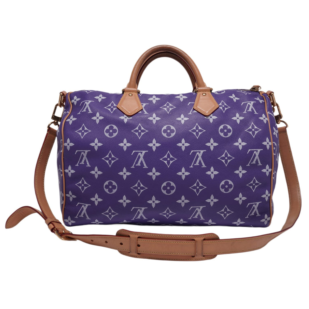 LOUIS VUITTON 'AMETHYST' SPEEDY P9 BANDOULIÈRE 40 DUFFLE BAG
