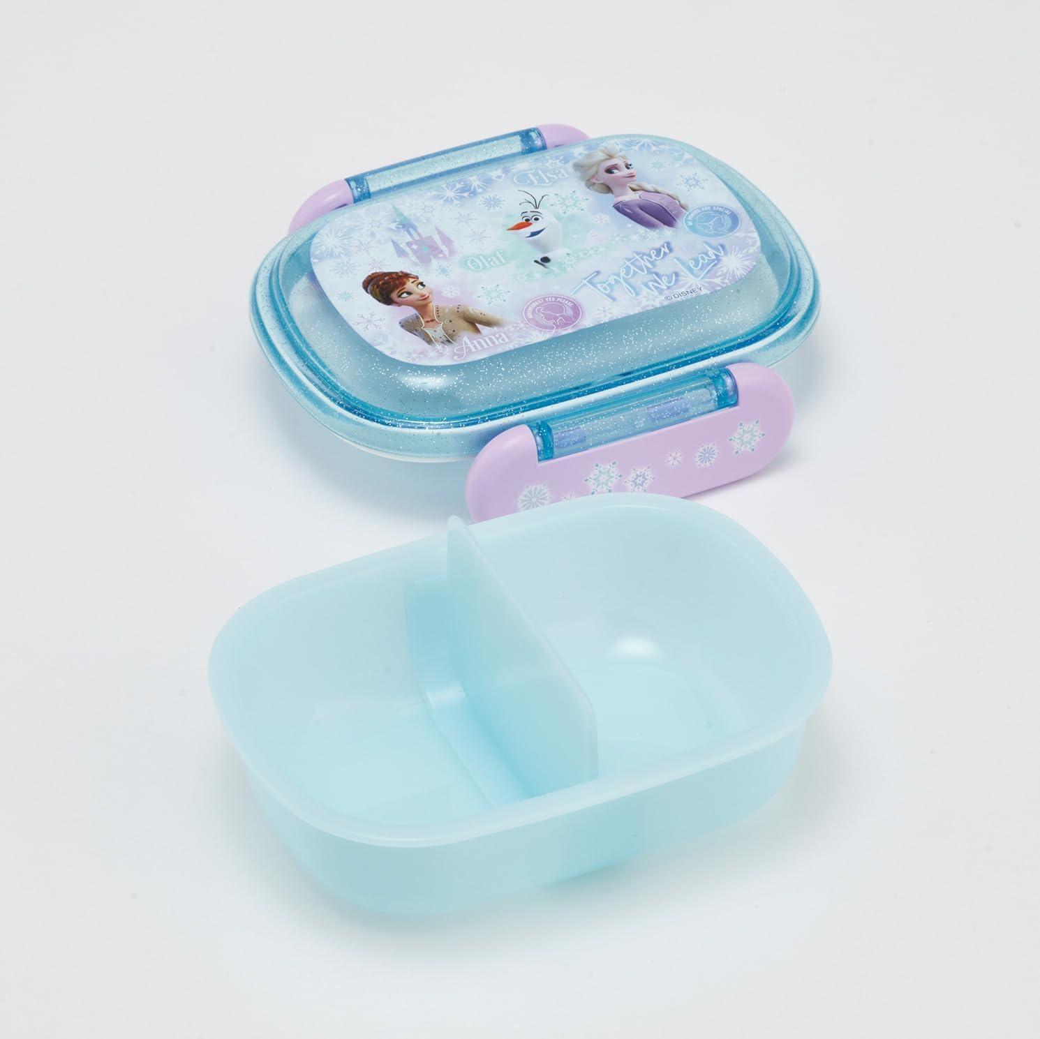 Skater Bento Box for Children, 270ml, Fluffy Dome Lid, Lunch Box, 1-Tier, Dishwasher Safe, Made in Japan, Disney, Frozen, 26, for Girls, QAF1-A