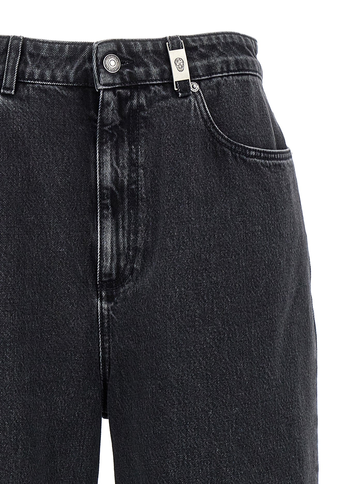 Alexander Mcqueen アレクサンダーマックイーンワイドレッグジーンズ - Image 3