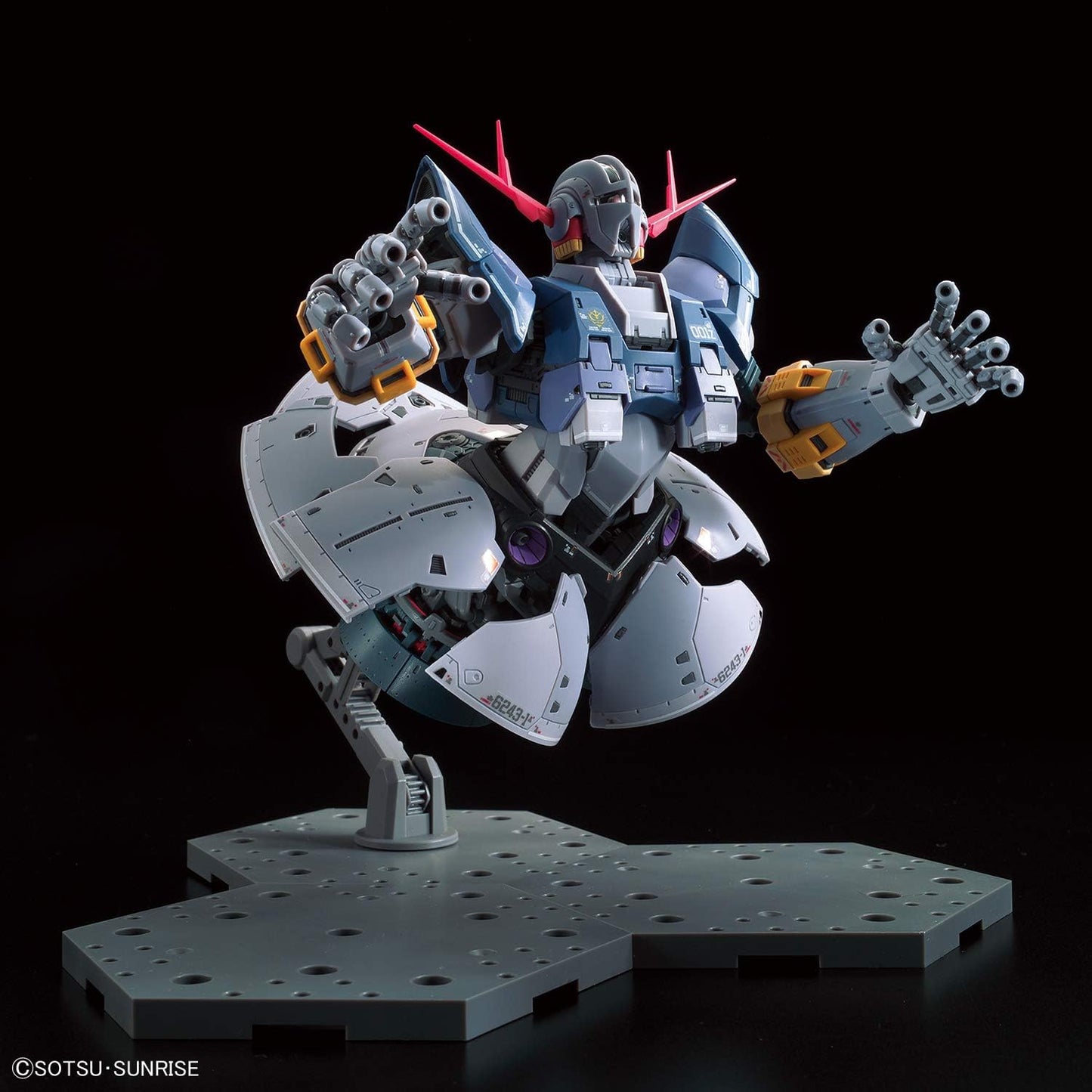 Bandai Spirits RG Mobile Suit Gundam Zeong 1/144 Scale Color-Coded Plastic Model Kit