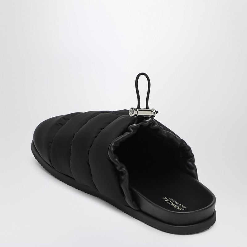 Moncler モンクラーブラックナイロンラバモンポケット - Image 3