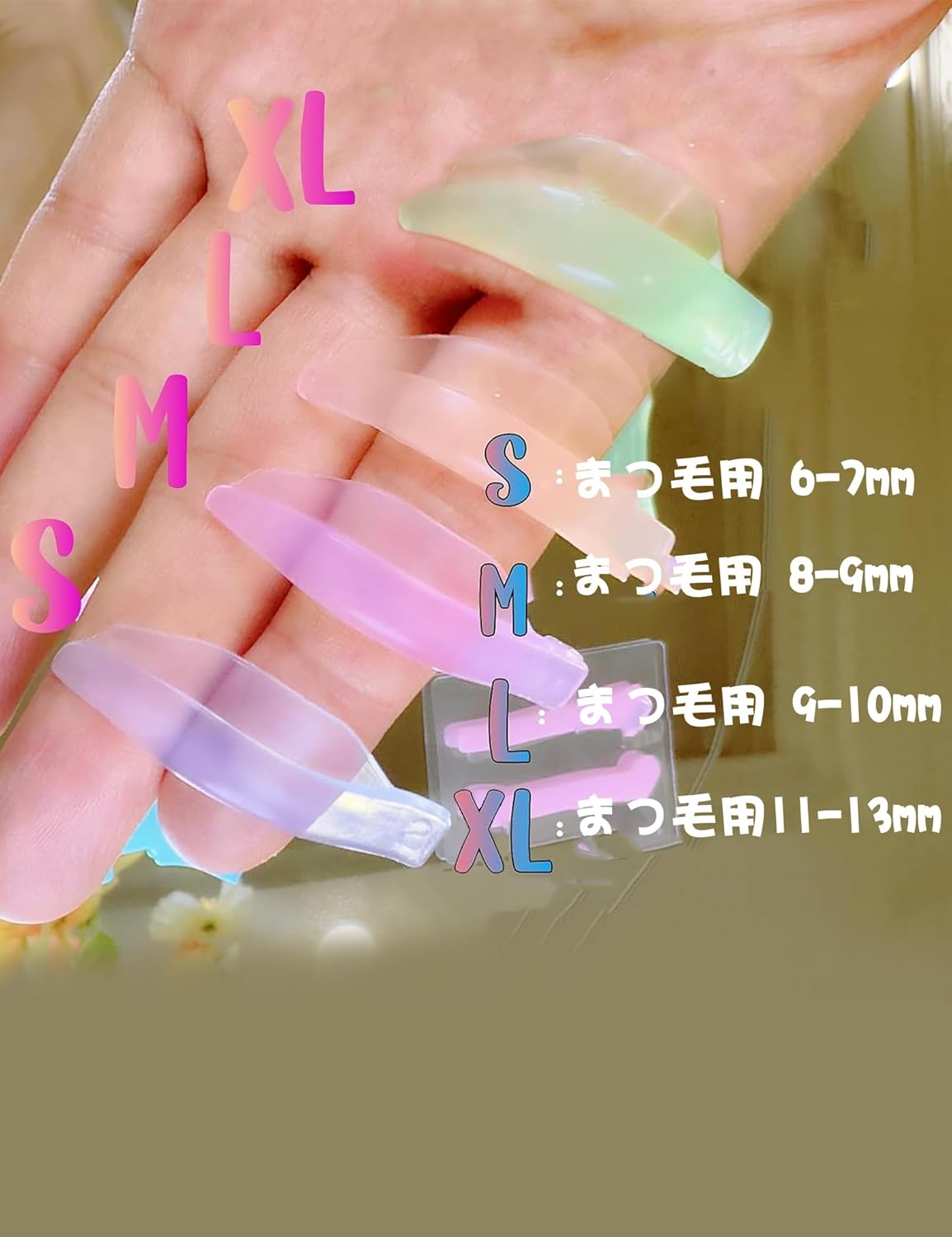 happykau Eyelash Lifting Silicone Pads Perma Pads 8 Pieces 4 Sizes Reusable Eyelash Perm Rod Extender Perma Cushion Eyelash Lifting Shield Professional Eyelash Lift Tool Eyelash