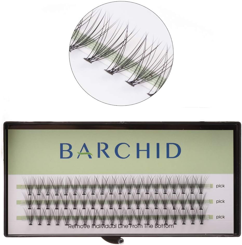 Eyelash Extension 0.04 inch (0.10 mm) Thick C Curl Flare for Self Use Material 10 Bundles 0.4 inch (10 mm) Matsuek
