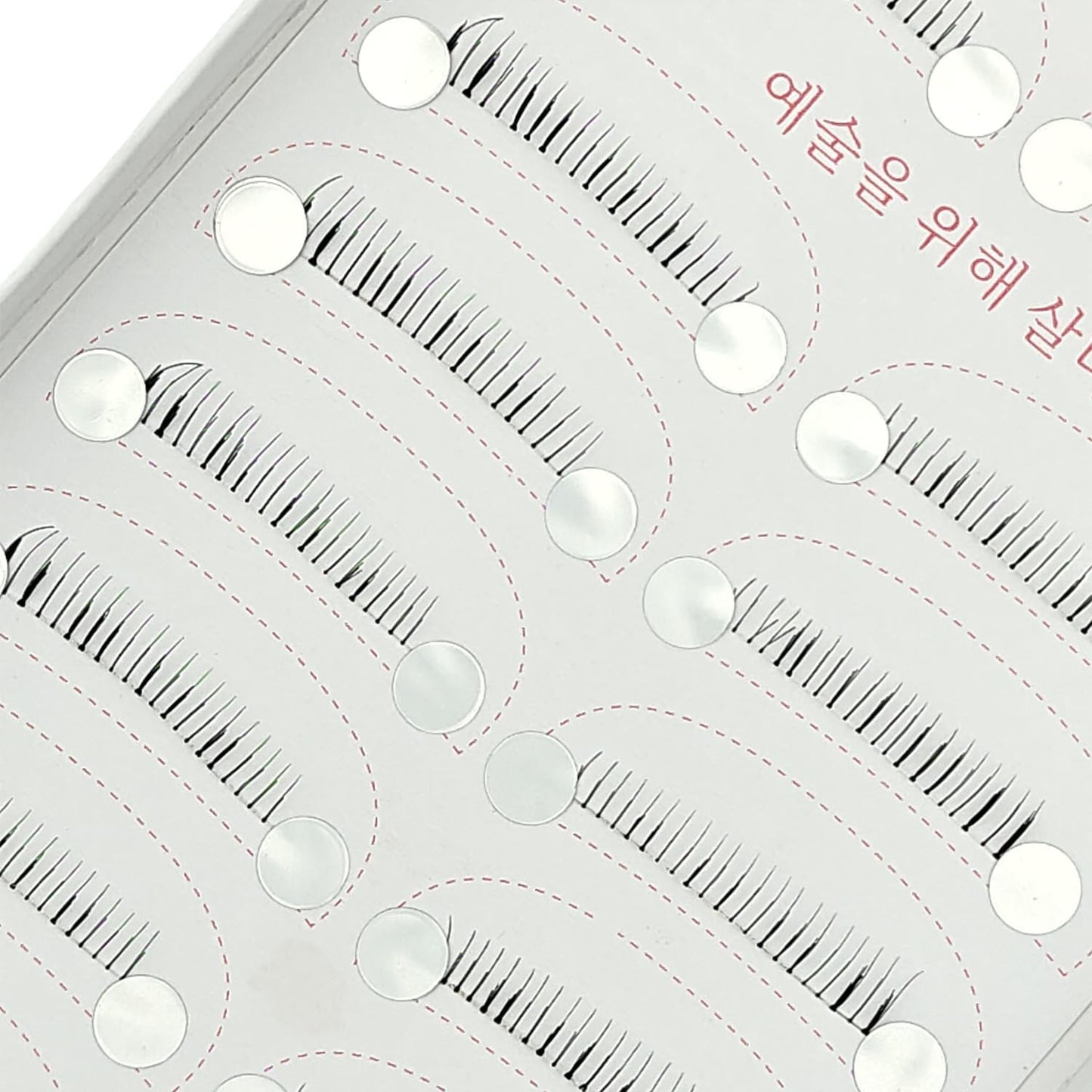 Lower Eyelashes, 10 Pairs of Eyelashes, Popular, Transparent Axis, Lower Eyelashes, Natural Lower Eyelashes