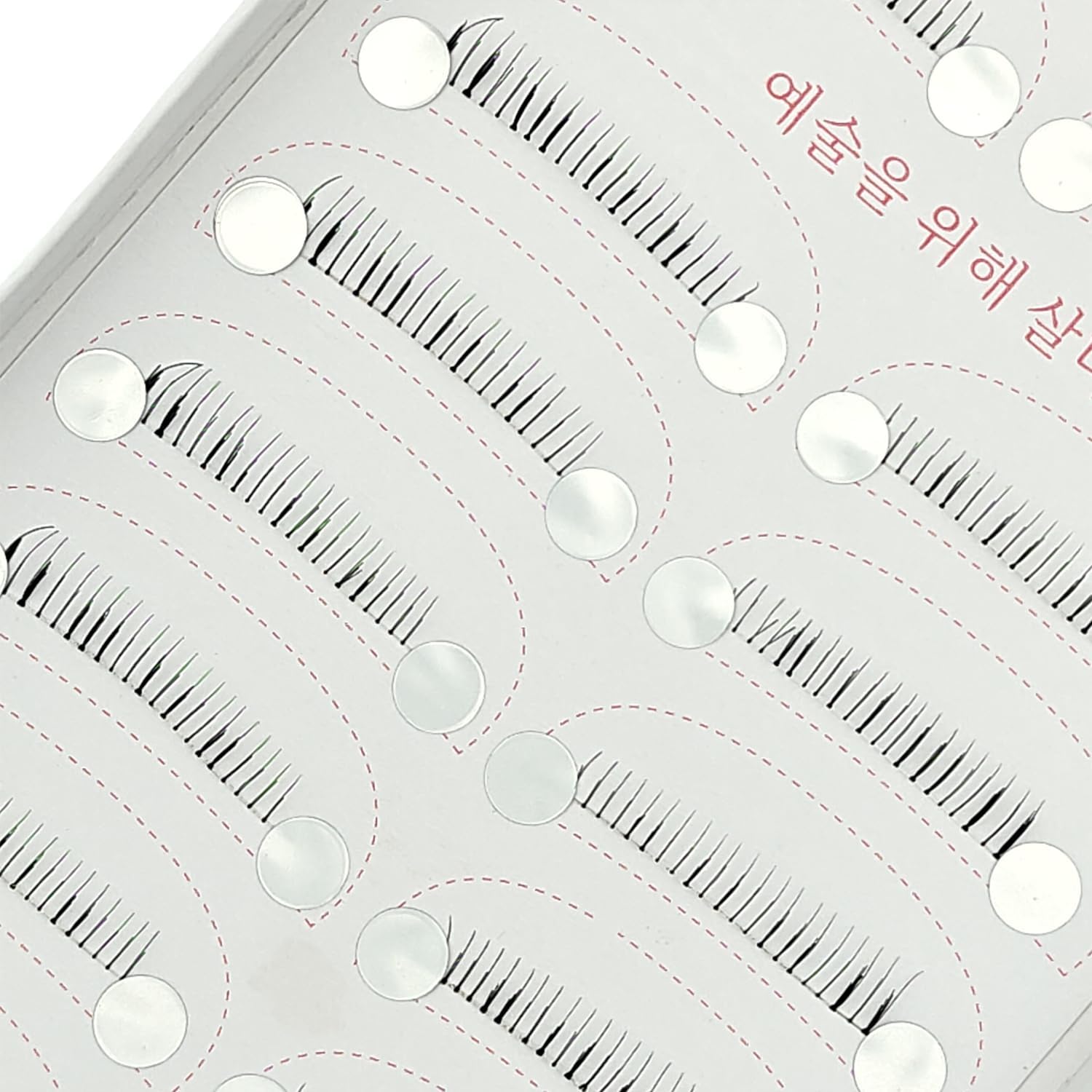 Lower Eyelashes, 10 Pairs of Eyelashes, Popular, Transparent Axis, Lower Eyelashes, Natural Lower Eyelashes