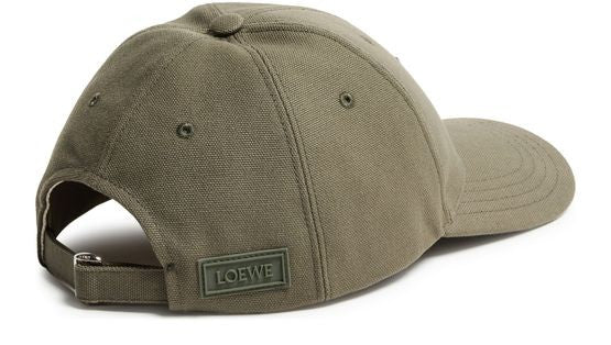 LOEWE Patch cap in canvas - Image 3
