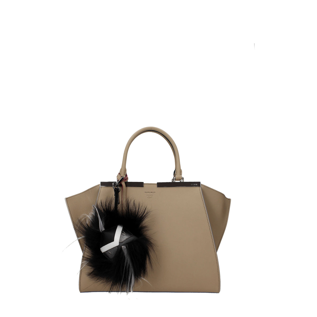 Fendi キーリングメンズレザーブラック - Image 3