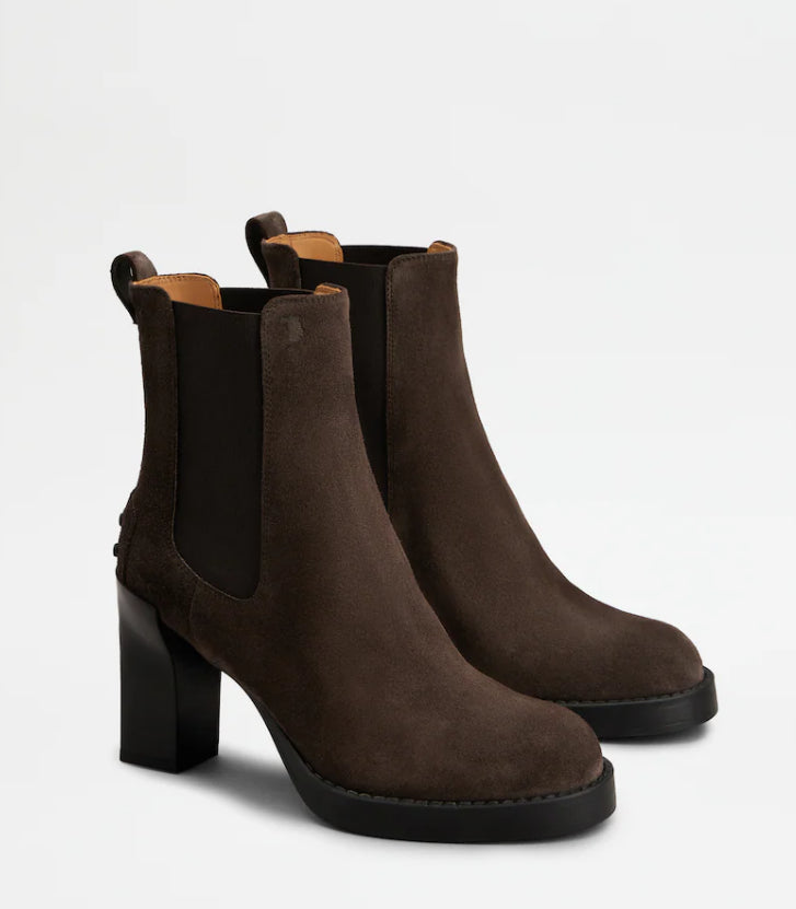 Tods トッド 'S スエードチェルシーブーツ - Image 3
