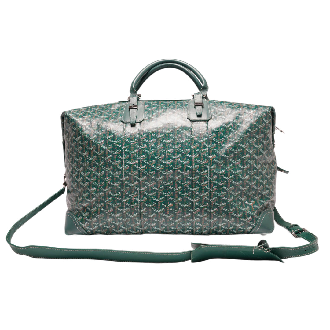 GOYARD 'GREEN' BOWLING 45 DUFFLE BAG