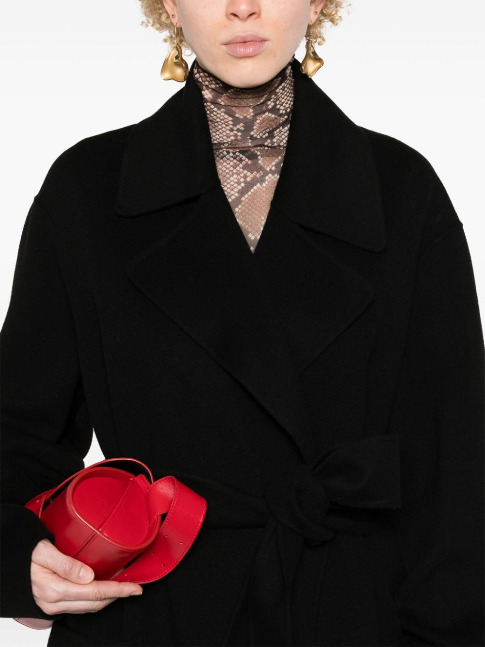 Sportmax SportMax Pre Wool Long Coat - Image 3