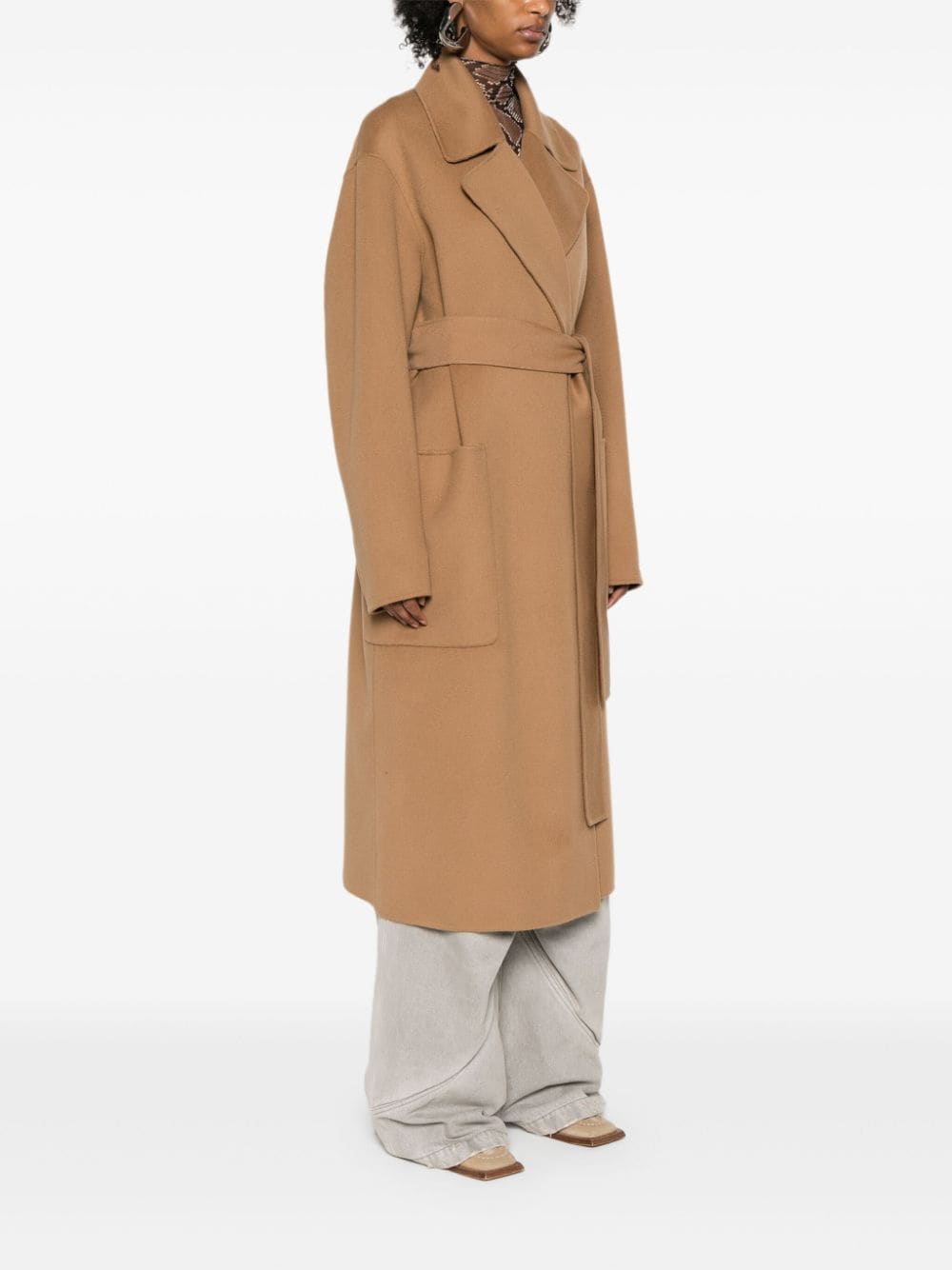 Sportmax SportMax Pre Wool Long Coat - Image 3