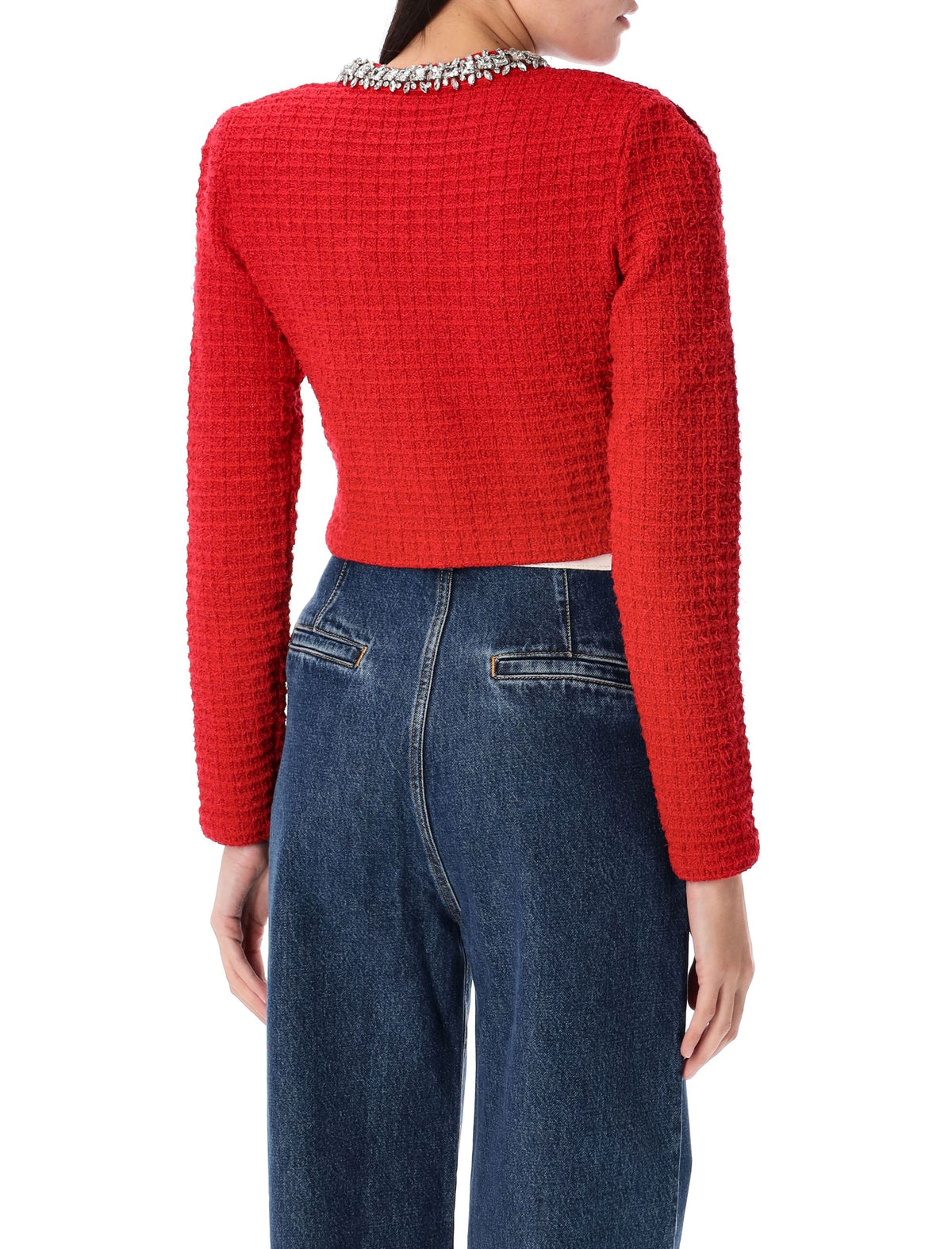 Self セルフポートレートセーターレッド - Image 3