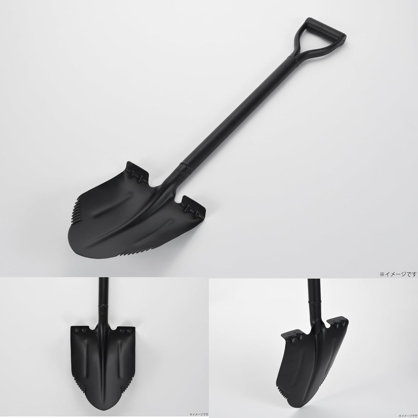 Takagi Powerful Soil Lifting Shovel with Easy-to-Step Large Step [Includes Step-on Platform] Scoop Spade Shovel Hoe Garden Agricultural Machinery