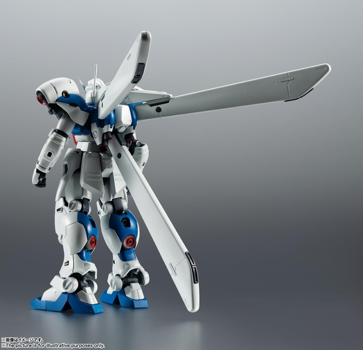 TAMASHII NATIONS ROBOT魂 Mobile Suit Gundam 0083 STARDUST MEMORY RX-78GP04G, Gundam Prototype #4 Gerbera Ver. A.N.I.M.E., Approx. 4.9 inches (125 mm), PVC & ABS Painted Movable Figure