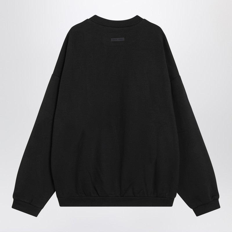 Fear フィア オブ ゴッド エッセンシャル ブラック 90'S クルーネックスウェットシャツ - Image 3