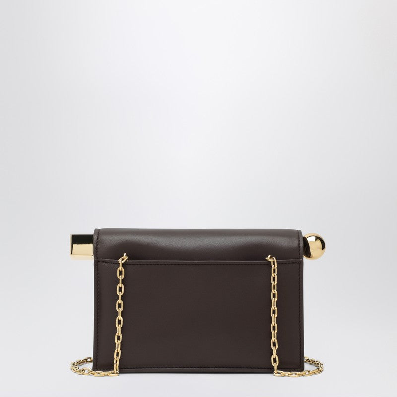 Jacquemus Jacquemus The Small Brown Rond Carré Pouch - Image 3