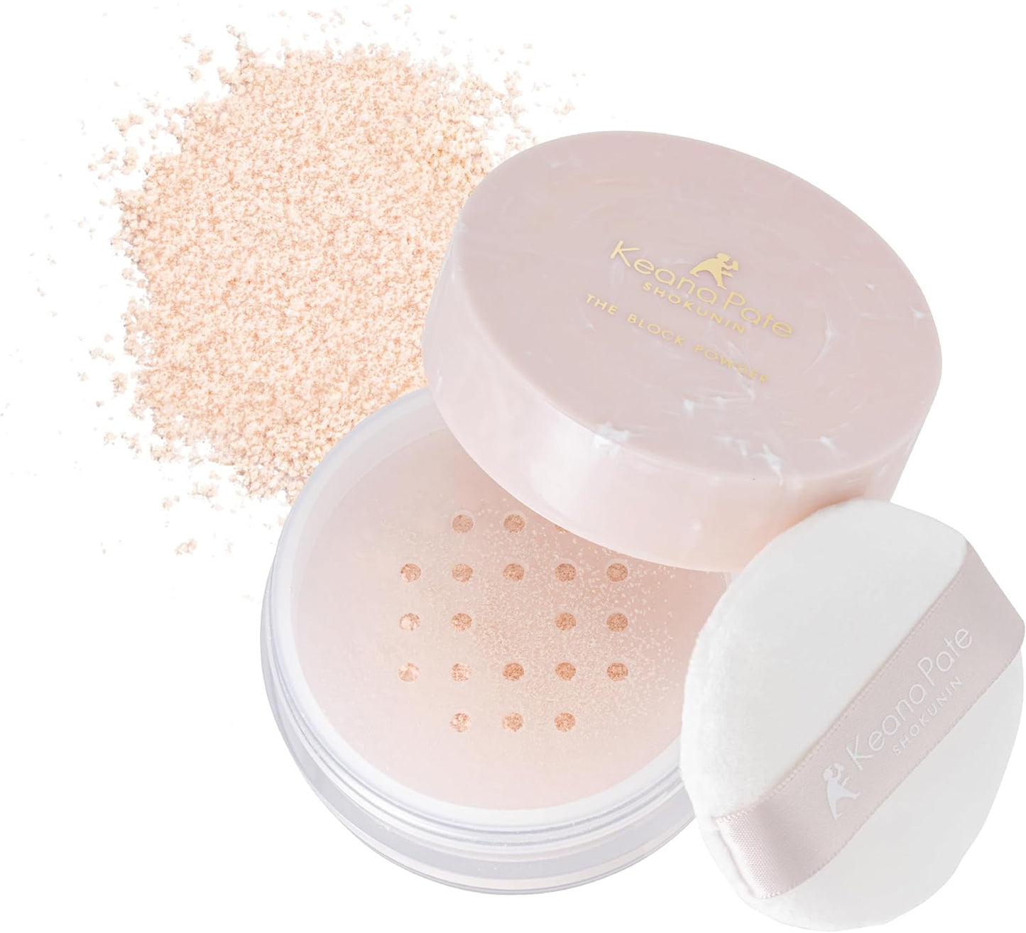 Pore Putty Craftsmen, Pore Crumbling Block Powder, Pink Beige