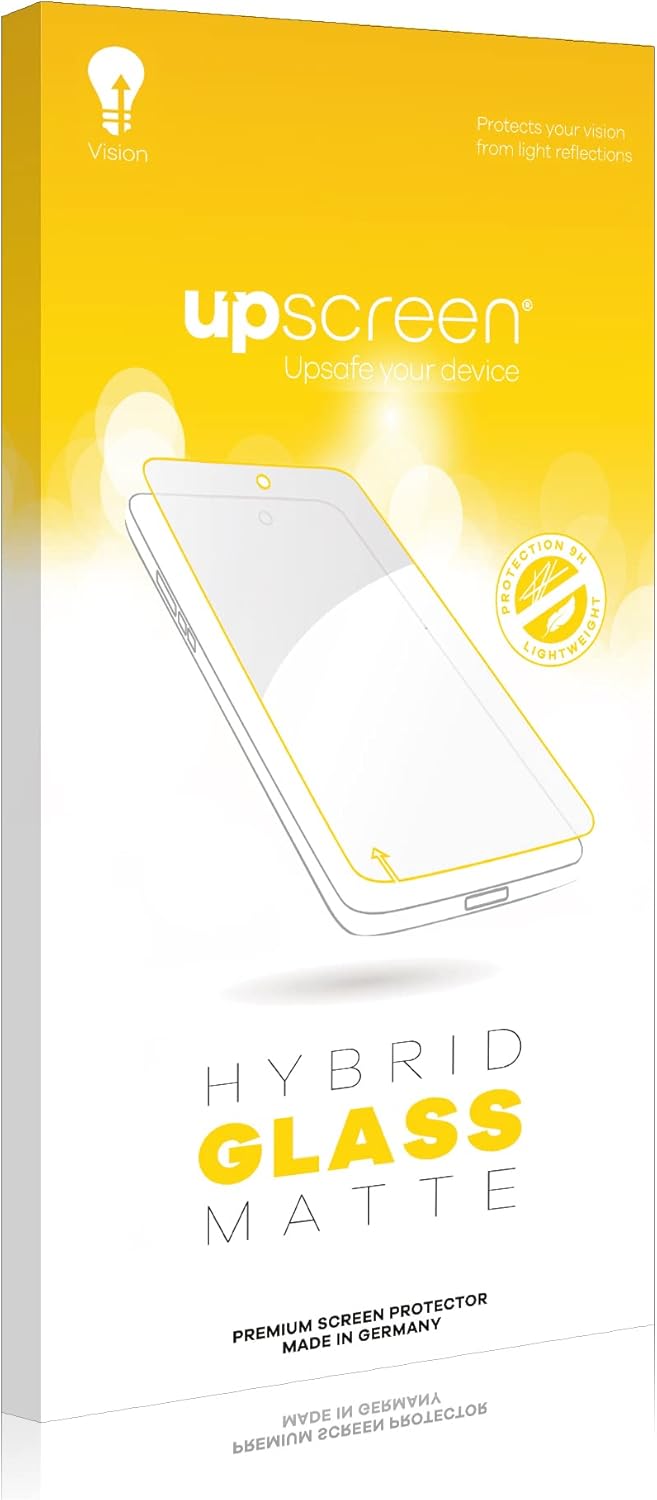 upscreen Matte Screen Protector Glass Film for Nintendo Game & Watch Super Mario Bros - Anti-Glare 9H Glass Protection