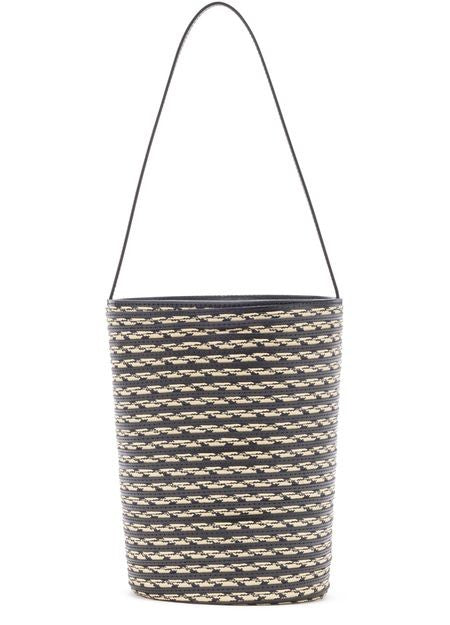 THE ROW N/S Beau small raffia bucket bag - Image 3