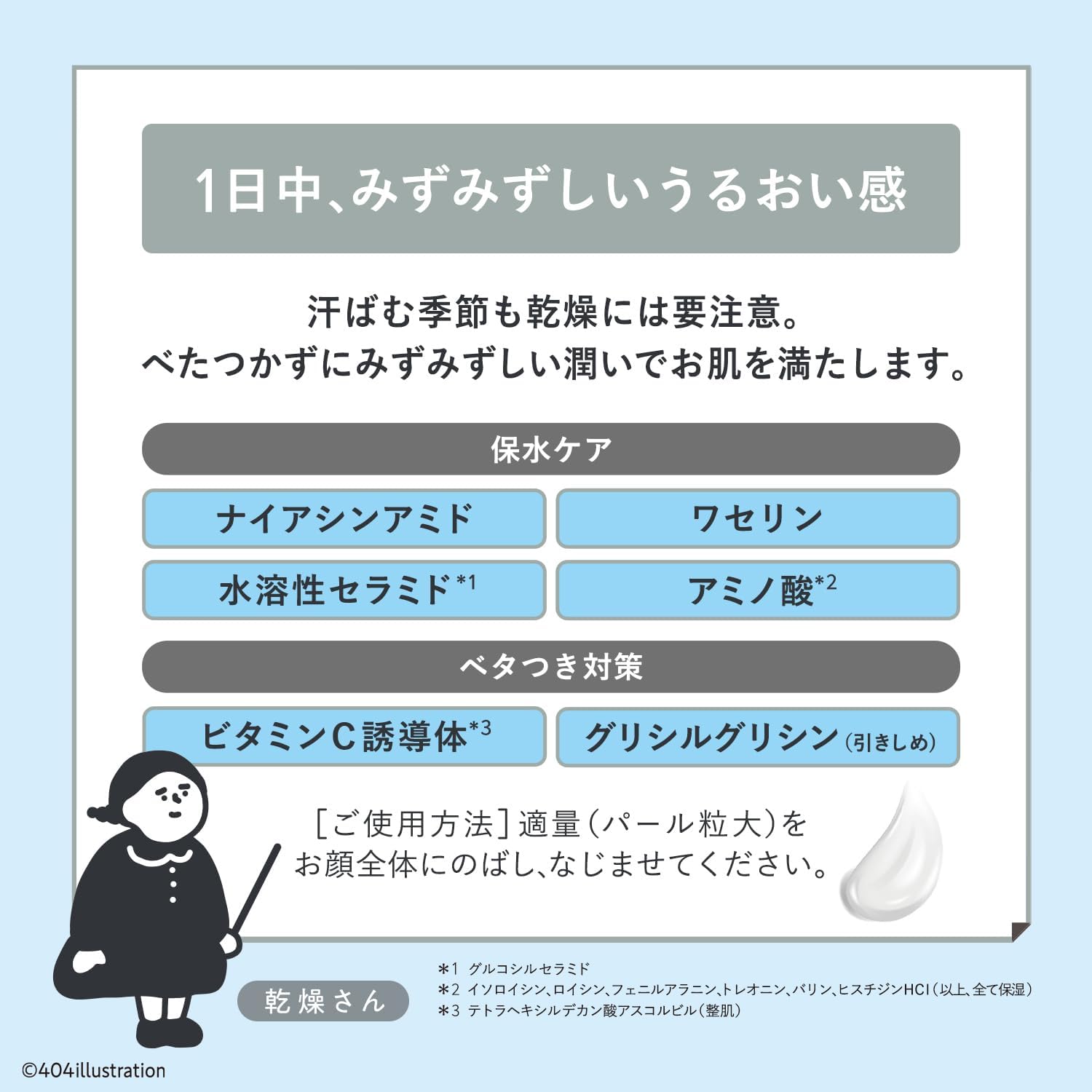 Driisu-San Moisturizing Skin Care Base 1.1 oz (30 g) x 2 Pieces, Set of 2 Plenty of Use, For All Day Sticky & Fresh Moisturizing Skin Limited Edition