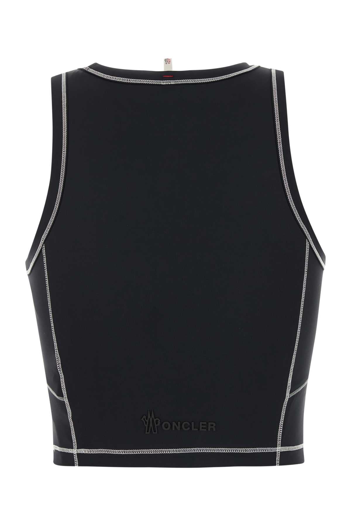Moncler Moncler Grenoble Blackストレッチナイロントップ - Image 3