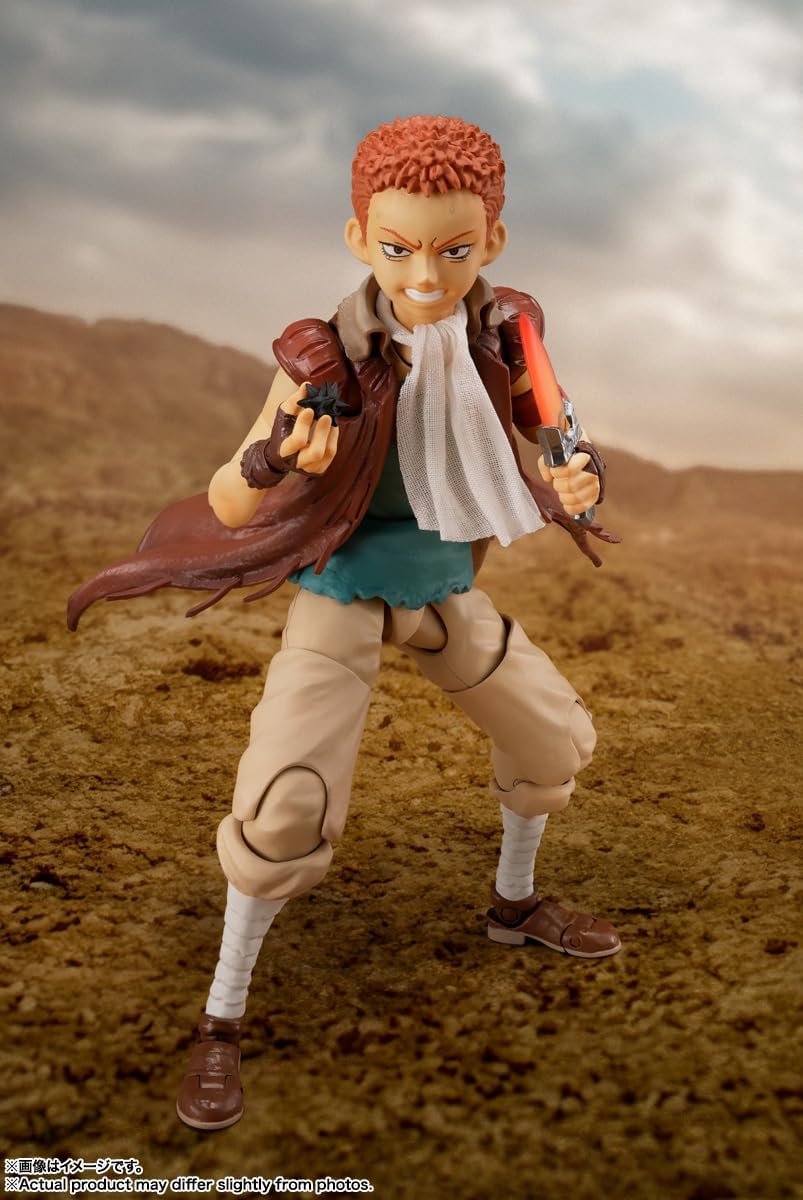 BANDAI SPIRITS S.H. Figuarts Berserk Isidro Approx. 4.9 inches (125 mm), PVC & ABS & Fabric, Pre-painted Action Figure