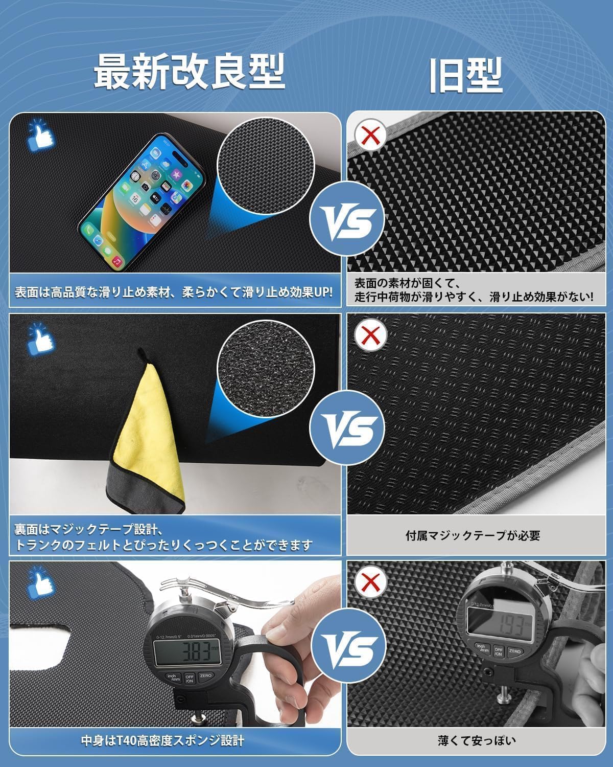 Mixsuper Toyota New Prius 60 Series 2D Luggage Mat Without Spare Tire Trunk Mat PRIUS60 MXWH60 MXWH65 Luggage Tray Cargo Mat Present January 2023 Prius 60 Parts Waterproof Mat PVC Leather Anti-Slip