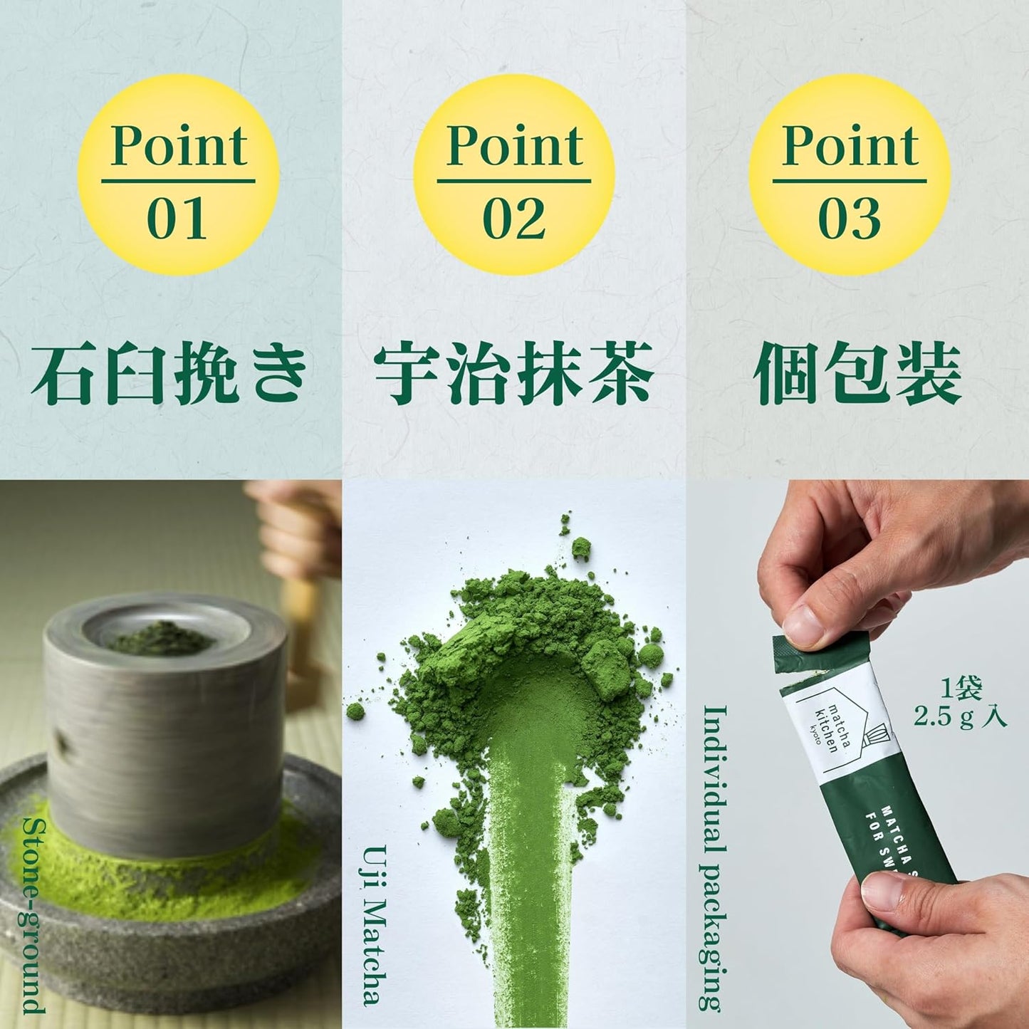 Kyoto・Ujitawara Tea Factory Matcha MATCHASTICK Uji Matcha Stick matcha 29053