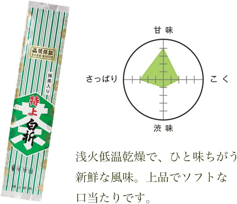 Senchaso Special White Fold with Matcha Tea 3.5 oz (100 g) (Green Tea with Japanese Tea and Matcha) / Home Use