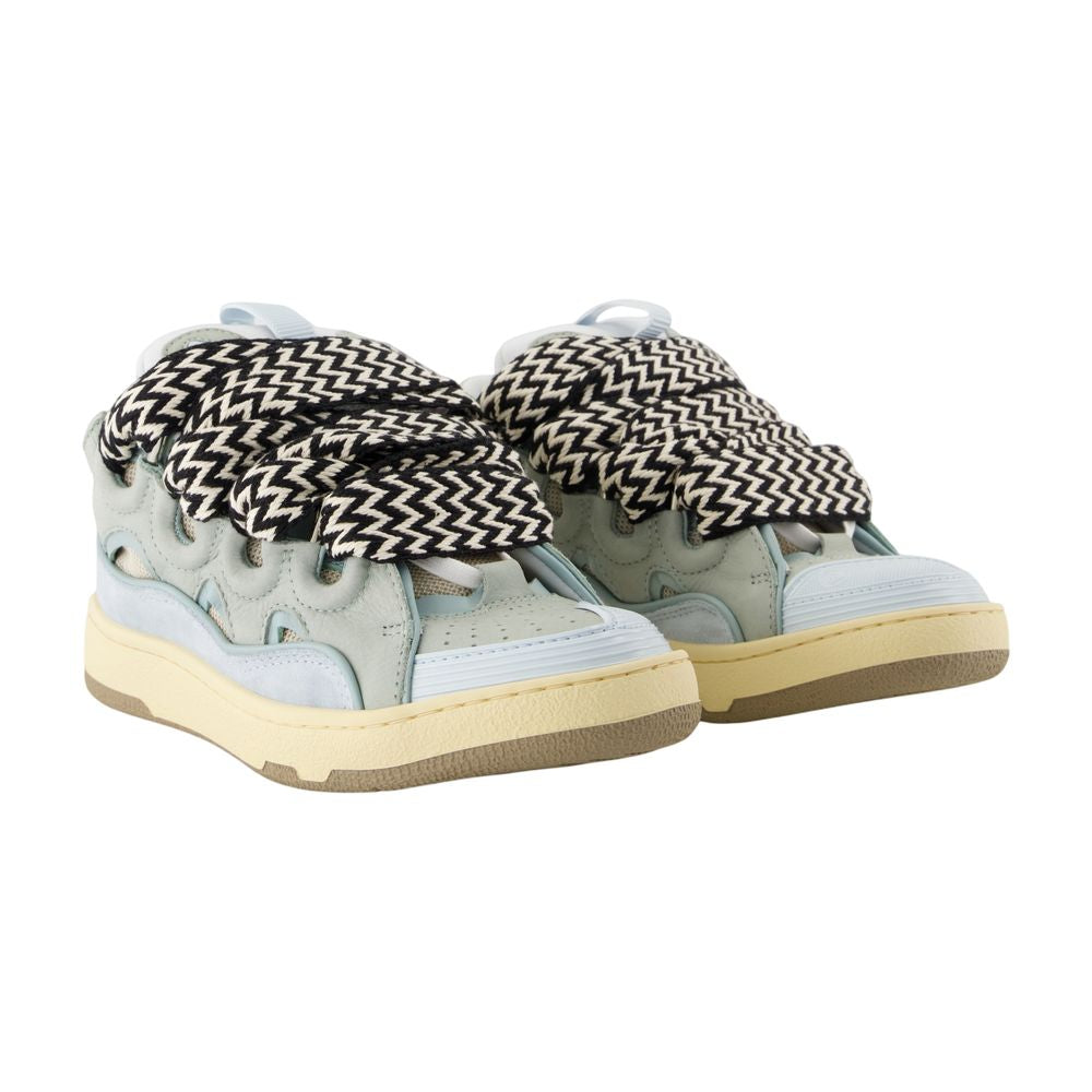 Lanvin 縁石スニーカーLanvin Synthetic Blue - Image 3