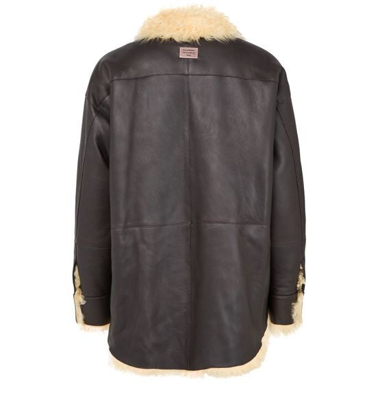 ACNE Shearling shirt jacket - Image 3