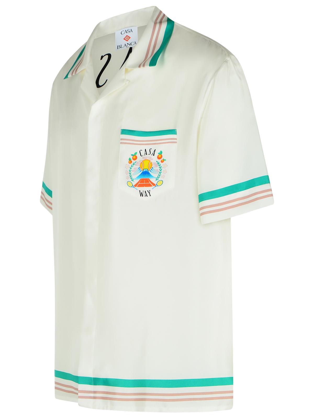 Casablanca カサブランカホワイトシルクシャツ - Image 3