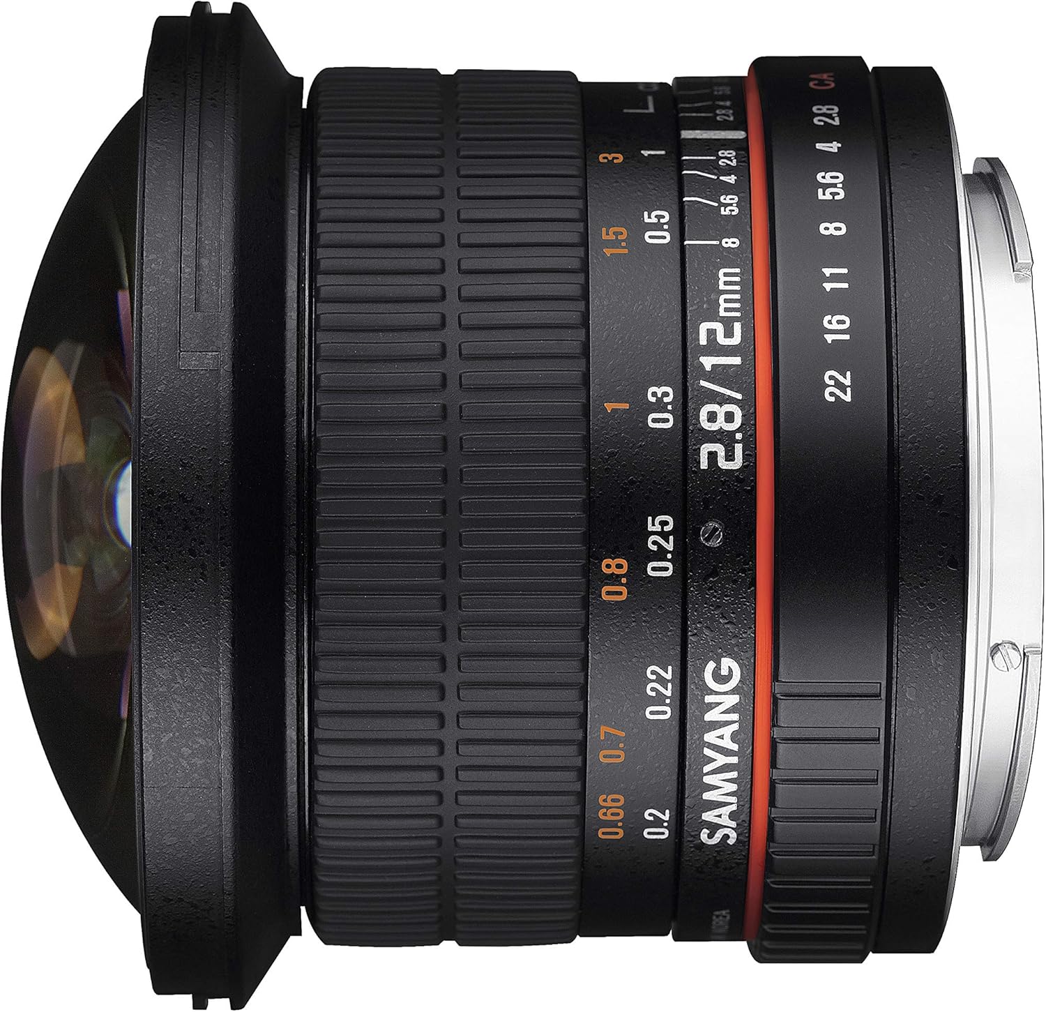 Samyang 12mm F2.8 ウルトラワイド魚眼レンズ Canon EOS EF DSLRカメラ用 - フルフレーム対応