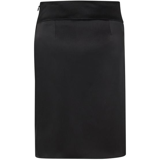 COURREGES Inifinity satin midi skirt - Image 3